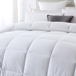 royal comfort 260gsm deluxe eco silk touch quilt 100% cotton cover double white royal comfort 260gsm deluxe eco silk touch quilt 100% cotton cover double white