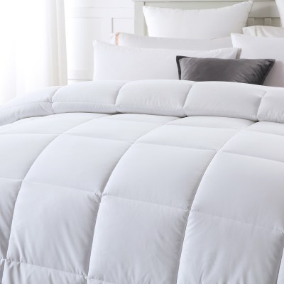 royal comfort 260gsm deluxe eco silk touch quilt 100% cotton cover double white royal comfort 260gsm deluxe eco silk touch quilt 100% cotton cover double white
