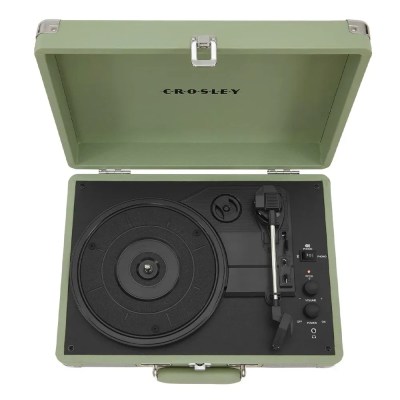 crosley cruiser bluetooth portable turntable mint