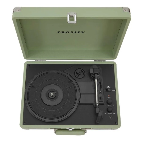 crosley cruiser bluetooth portable turntable mint crosley cruiser bluetooth portable turntable mint