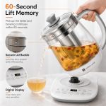 hoper layer fa k1501 electric glass tea kettle 1.5l tea maker saa certified hoper layer fa k1501 electric glass tea kettle 1.5l tea maker saa certified
