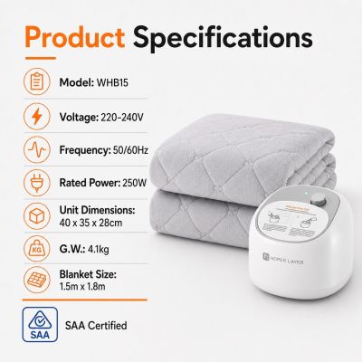 hoper layer whb15 water heated blanket water heating mattress pad hoper layer whb15 water heated blanket water heating mattress pad