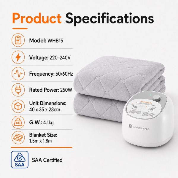 hoper layer whb15 water heated blanket water heating mattress pad hoper layer whb15 water heated blanket water heating mattress pad