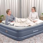 bestway 2.03m x 1.52m x 51cm tritech air inflatable mattress queen built in ac pump bestway 2.03m x 1.52m x 51cm tritech air inflatable mattress queen built in ac pump