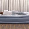 bestway 2.03m x 1.52m x 51cm tritech air inflatable mattress queen built in ac pump bestway 2.03m x 1.52m x 51cm tritech air inflatable mattress queen built in ac pump