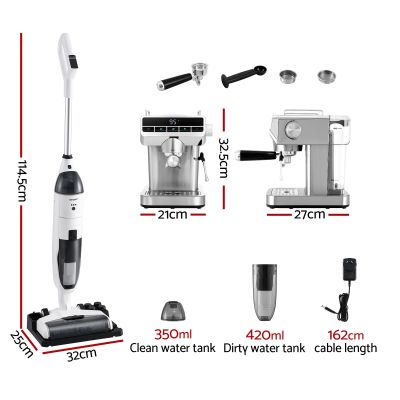 devanti cordless wet dry vacuum mop plus coffee maker machine espresso devanti cordless wet dry vacuum mop plus coffee maker machine espresso