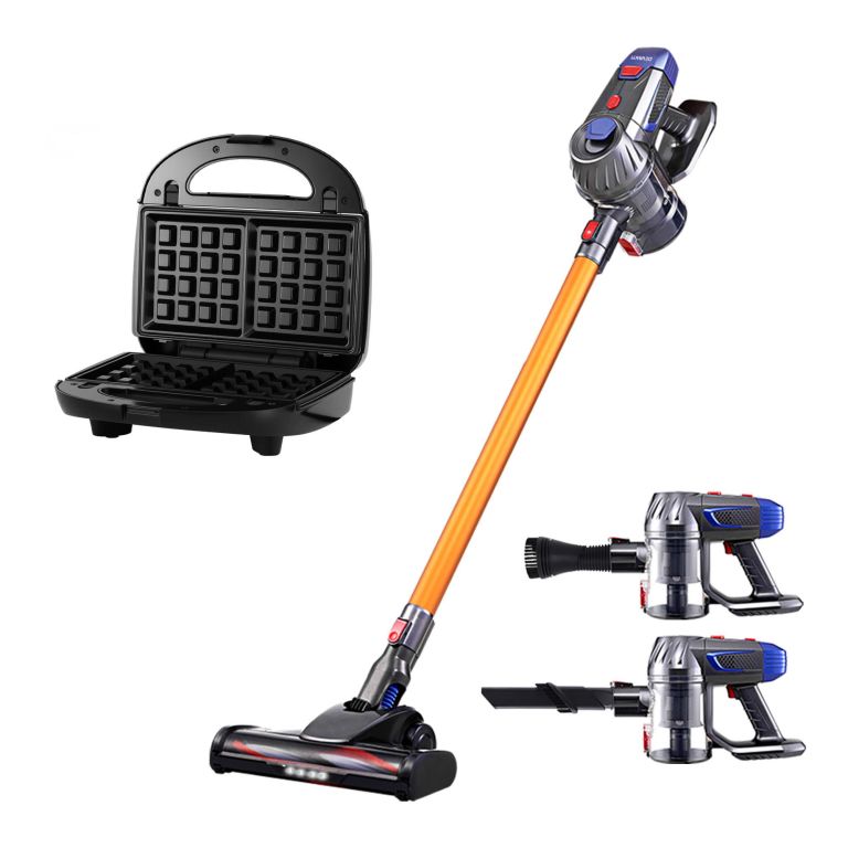 devanti k7 cordless stick vacuum cleaner plus 3 in 1 sandwich maker devanti k7 cordless stick vacuum cleaner plus 3 in 1 sandwich maker