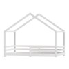 artiss bed frame wooden kids single house frame white amos artiss bed frame wooden kids single house frame white amos