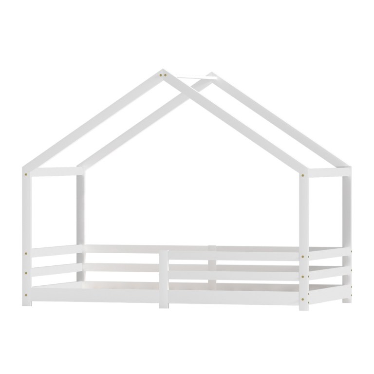 artiss bed frame wooden kids single house frame white amos artiss bed frame wooden kids single house frame white amos