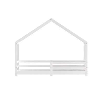 artiss bed frame wooden kids single house frame white amos artiss bed frame wooden kids single house frame white amos