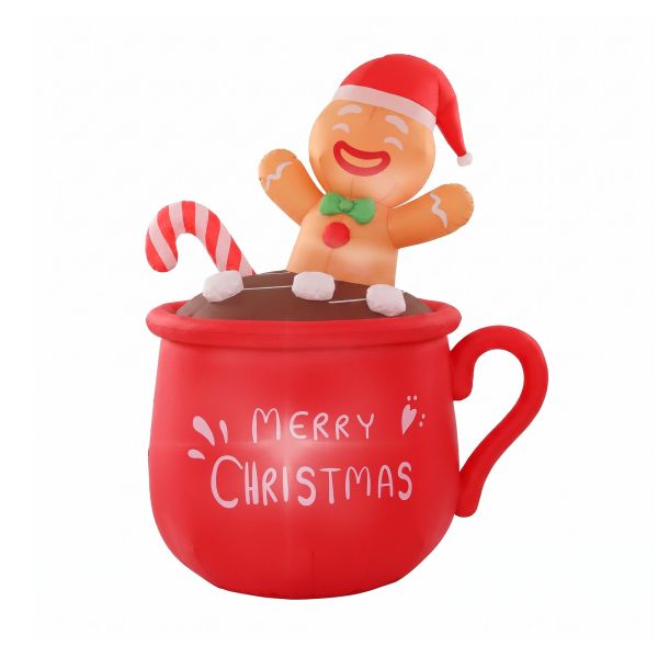 jingle jollys christmas inflatable cup 1.8m height led outdoor decorations illuminated jingle jollys christmas inflatable cup 1.8m height led outdoor decorations illuminated