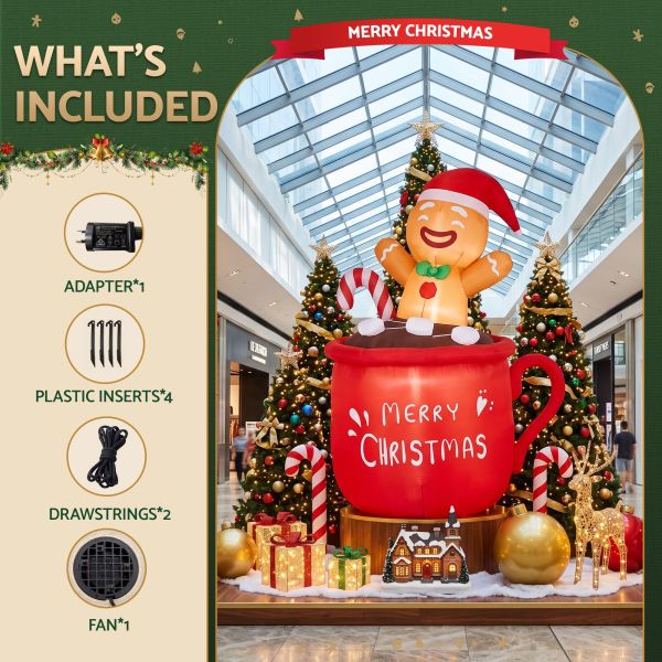 jingle jollys christmas inflatable cup 1.8m height led outdoor decorations illuminated jingle jollys christmas inflatable cup 1.8m height led outdoor decorations illuminated