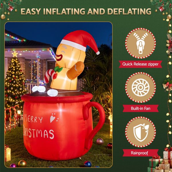 jingle jollys christmas inflatable cup 1.8m height led outdoor decorations illuminated jingle jollys christmas inflatable cup 1.8m height led outdoor decorations illuminated
