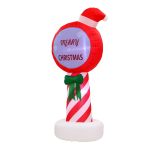 jingle jollys christmas inflatable pole 1.8m height led outdoor decorations illuminated
