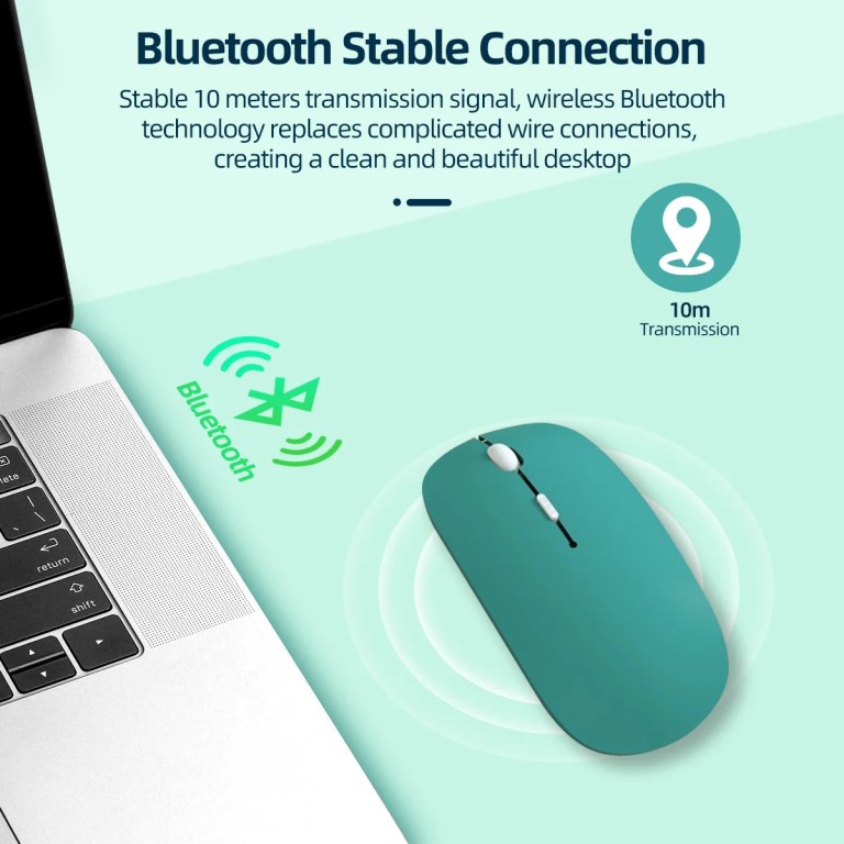 Wireless Bluetooth Mouse For iPad Samsung Huawei Lenovo MiPad Android Windows Tablet Battery Mouse For Laptop Notebook Computer 4