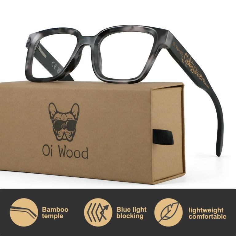 Oi Wood High Quality Far Sight Optic Men Anti Blue Light Presbyopia Eyewear Reading Glasses with Diopter +0+1.0 +1.5 +2.0 +2.5