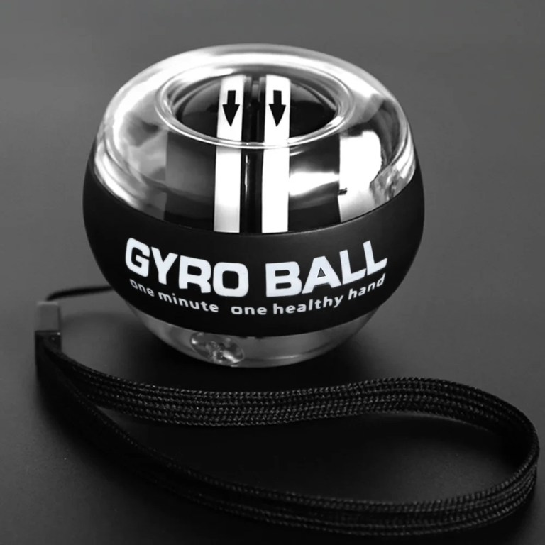 self starting wrist gyro ball power trainer forearm exerciser wrist strengthening device for arm and finger muscle training Self-Starting Wrist Gyro Ball Power Trainer Forearm Exerciser - Wrist Strengthening Device for Arm And Finger Muscle Training