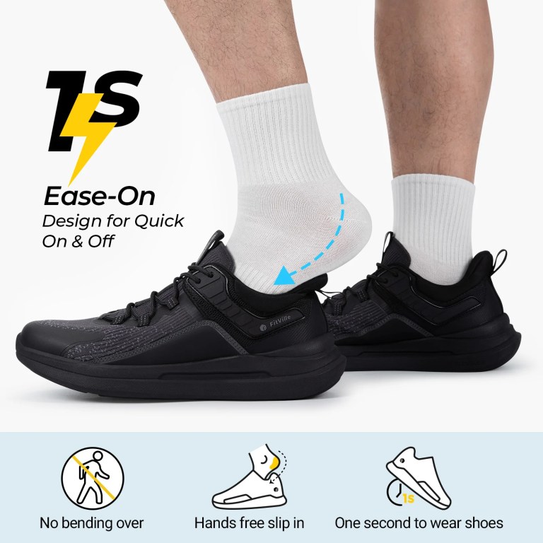 fitville sports sneakers extra wide toe box walking shoes for men breathable comfort gym running shoes slip resistant size 40 50 FitVille Sports Sneakers Extra Wide Toe Box Walking Shoes for Men Breathable Comfort Gym Running Shoes Slip-resistant Size 40-50 4