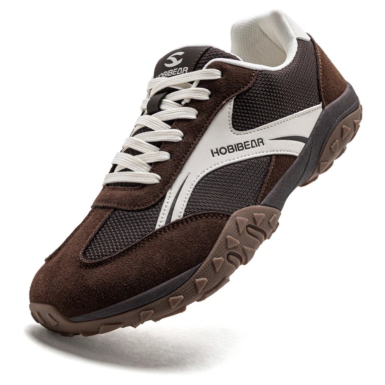 HOBIBEAR Wide Width Hiking Sneakers Unisex Outdoor Travel Trail Running Shoes Classic Retro Non Slip Walking Trainers 1