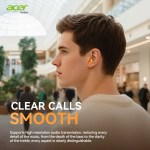 acer genuine wireless bluetooth earphones, semi in ear type, latest 6.0 chip with stable transmission, coil speaker for directional sound transmission, high resolution audio for clear calls Acer Genuine Wireless Bluetooth Earphones, Semi-In-Ear Type, Latest 6.0 Chip with Stable Transmission, Coil Speaker for Directional Sound Transmission, High-Resolution Audio for Clear Calls 3