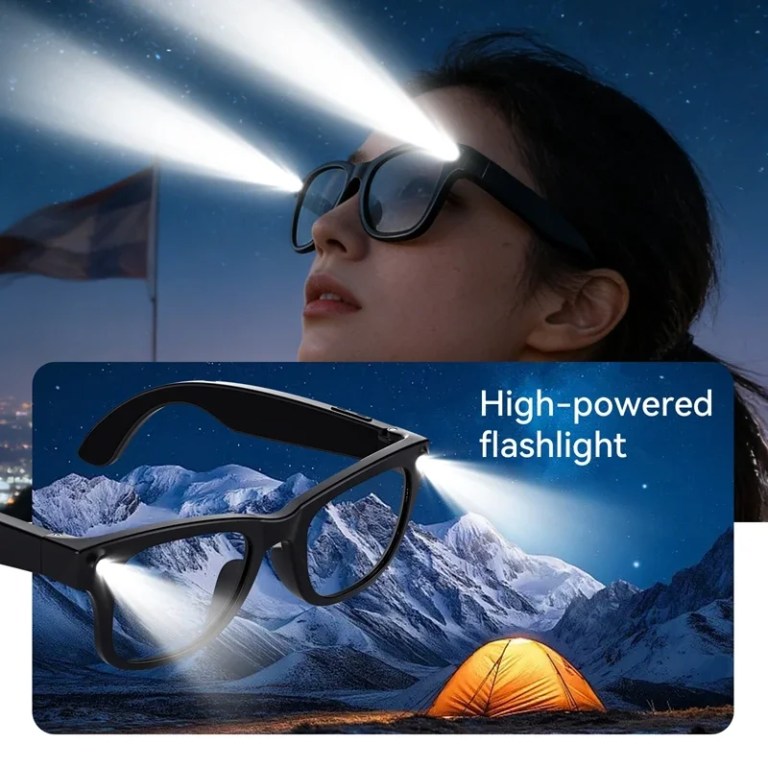 lenovo hd camera smart glasses simultaneous translation eyewear flashlight audio and video recording eyeglasses music Lenovo HD Camera Smart Glasses Simultaneous Translation Eyewear Flashlight Audio And Video Recording Eyeglasses Music 2
