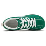 HOBIBEAR Wide Toe Box Sneakers Unisex Artificial Leather Walking Shoes Retro Comfortable Lightweight Non-Slip Lace Up Footwear 6