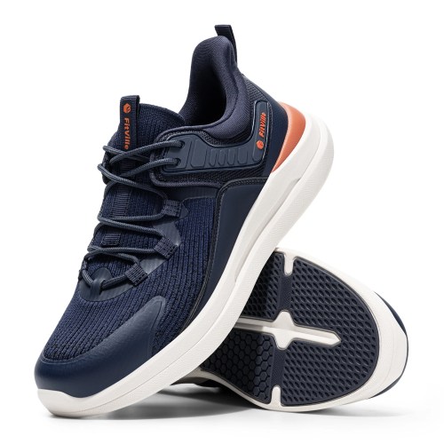 FitVille Sports Sneakers Extra Wide Toe Box Walking Shoes for Men Breathable Comfort Gym Running Shoes Slip-resistant Size 40-50