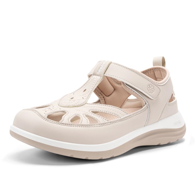 fitville women's casual sandals wide toe box cmfort walking shoes non slip sport sandal for women arch support relief foot pain FitVille Women's Casual Sandals Wide Toe Box Cmfort Walking Shoes Non-slip Sport Sandal for Women Arch Support Relief Foot Pain 1