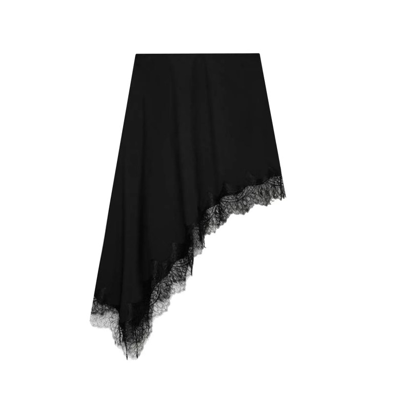 zevity women fashion irregular lace stitching soft mini skirt faldas mujer female elastic waist asymmetrical vestidos qun9470 Zevity Women Fashion Irregular Lace Stitching Soft Mini Skirt Faldas Mujer Female Elastic Waist Asymmetrical Vestidos QUN9470 2