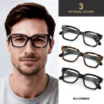 Oi Wood High Quality Far Sight Optic Men Anti Blue Light Presbyopia Eyewear Reading Glasses with Diopter +0+1.0 +1.5 +2.0 +2.5 2