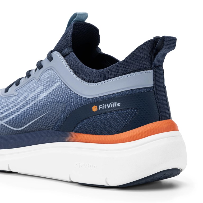 fitville men's sports sneakers extra wide toe box walking shoes water repellent running shoes with arch support non slip comfort FitVille Men's Sports Sneakers Extra Wide Toe Box Walking Shoes Water-repellent Running Shoes With Arch Support Non-slip Comfort 3