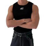 Mens Vest Slim Fitness Sports Casual Tank Top Spring Summer Plain Simple Gym Jogging Sleeveless Top Men'S Clothing 2025 New 4