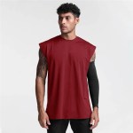 summer new gym vest men broad shoulder sleeveless sports tank top quick dry cotton fitness t shirt running tank top men tops Summer New Gym Vest Men Broad Shoulder Sleeveless Sports Tank Top Quick-dry Cotton Fitness T-shirt Running Tank Top Men Tops