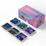 dreamy nature discs for pococo galaxy projector, 5k ultra hd, 6 pieces ( no projector ) Dreamy Nature - Discs for POCOCO Galaxy Projector, 5k Ultra HD, 6 Pieces ( No Projector )