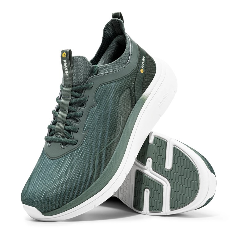 fitville men's sports sneakers extra wide toe box walking shoes water repellent running shoes with arch support non slip comfort FitVille Men's Sports Sneakers Extra Wide Toe Box Walking Shoes Water-repellent Running Shoes With Arch Support Non-slip Comfort