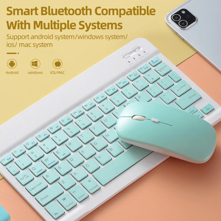 Wireless Bluetooth Mouse For iPad Samsung Huawei Lenovo MiPad Android Windows Tablet Battery Mouse For Laptop Notebook Computer 5