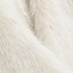 Zevity 2026 Women Fashion Solid Color Faux Fur Effective Open Stitching Cape Vest Jacket Lady Winter Short WaistCoat Tops CT9511 6
