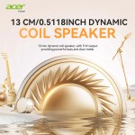acer genuine wireless bluetooth earphones, semi in ear type, latest 6.0 chip with stable transmission, coil speaker for directional sound transmission, high resolution audio for clear calls Acer Genuine Wireless Bluetooth Earphones, Semi-In-Ear Type, Latest 6.0 Chip with Stable Transmission, Coil Speaker for Directional Sound Transmission, High-Resolution Audio for Clear Calls 2