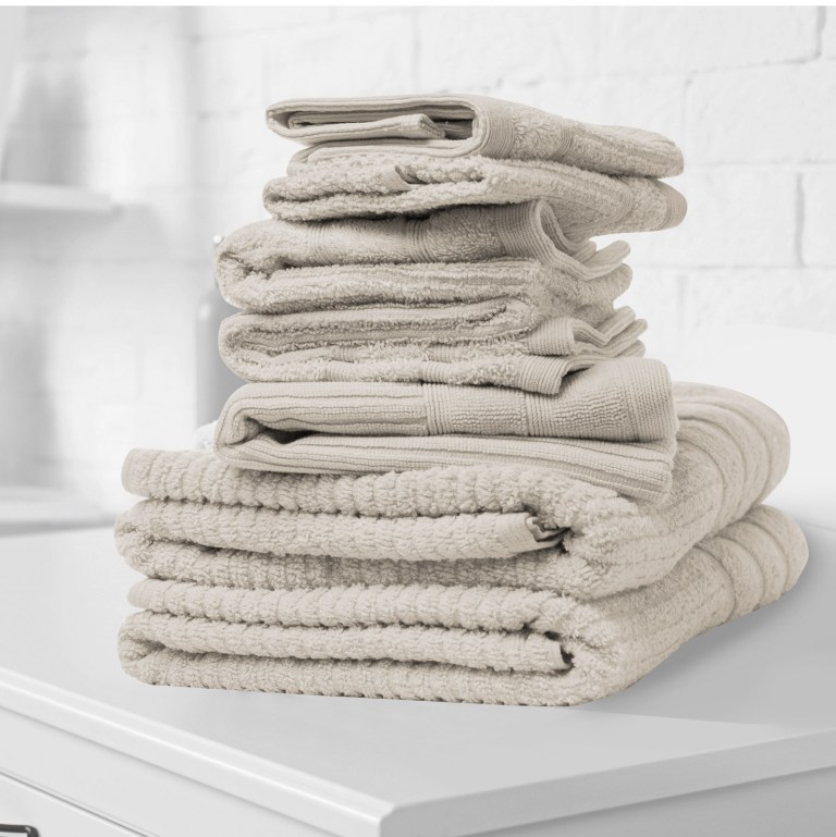 royal comfort eden egyptian cotton 600 gsm 8 piece towel pack beige royal comfort eden egyptian cotton 600 gsm 8 piece towel pack beige