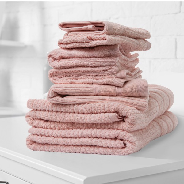 royal comfort eden egyptian cotton 600 gsm 8 piece towel pack blush royal comfort eden egyptian cotton 600 gsm 8 piece towel pack blush