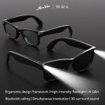 lenovo hd camera smart glasses simultaneous translation eyewear flashlight audio and video recording eyeglasses music Lenovo HD Camera Smart Glasses Simultaneous Translation Eyewear Flashlight Audio And Video Recording Eyeglasses Music 5