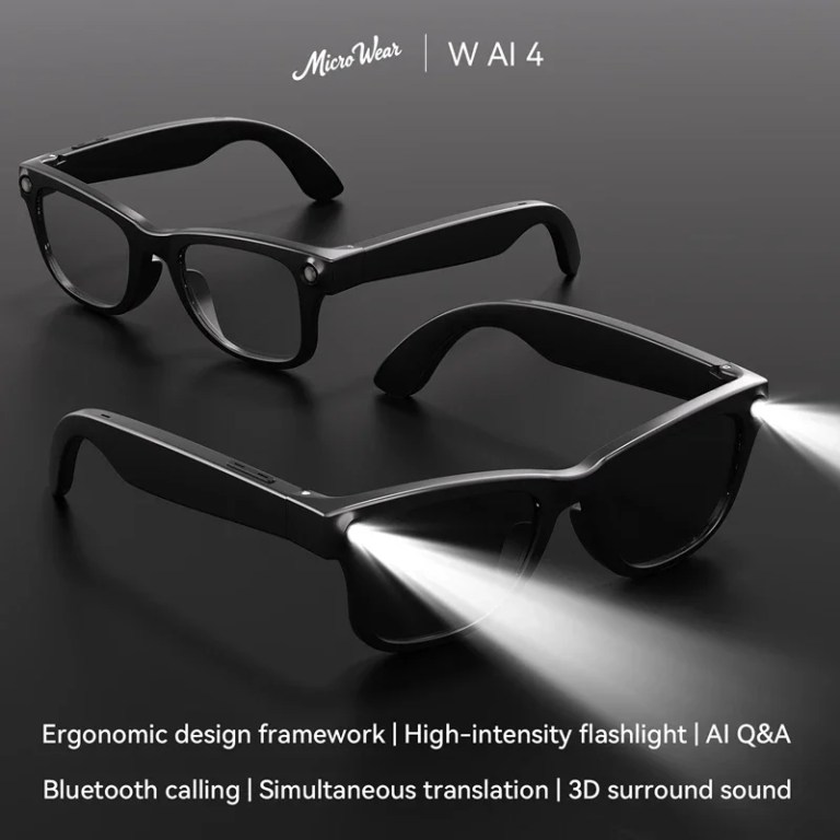 lenovo hd camera smart glasses simultaneous translation eyewear flashlight audio and video recording eyeglasses music Lenovo HD Camera Smart Glasses Simultaneous Translation Eyewear Flashlight Audio And Video Recording Eyeglasses Music 5