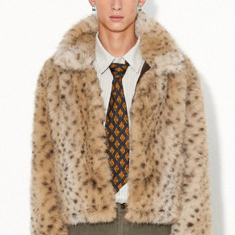 mens faux fur leopard print soft fluffy overcoat winter fashion warm plush heavyweight comfort long coat men's clothing 2026 new Mens Faux Fur Leopard Print Soft Fluffy Overcoat Winter Fashion Warm Plush Heavyweight Comfort Long Coat Men'S Clothing 2026 New 3