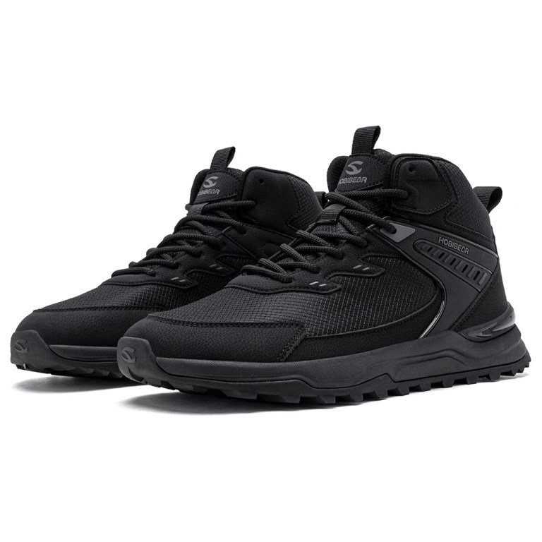 hobibear men wide width ankle boots mid top hiking running shoes non slip outdoor trail walking sneakers for male HOBIBEAR Men Wide Width Ankle Boots Mid-Top Hiking Running Shoes Non-Slip Outdoor Trail Walking Sneakers for Male 6