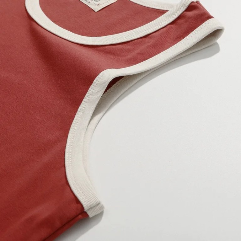 Summer Men Vest Vintage Style Distressed Fashion Loose Sportwear Cotton Undershirts Fitness Sleeveless Casual Male T-Shirts Tops 4