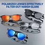 lenovo smart bluetooth glasses fashionable sunglasses with blue light protection air conduction for calls music touch controls Lenovo Smart Bluetooth Glasses Fashionable Sunglasses with Blue Light Protection Air Conduction for Calls Music Touch Controls 3