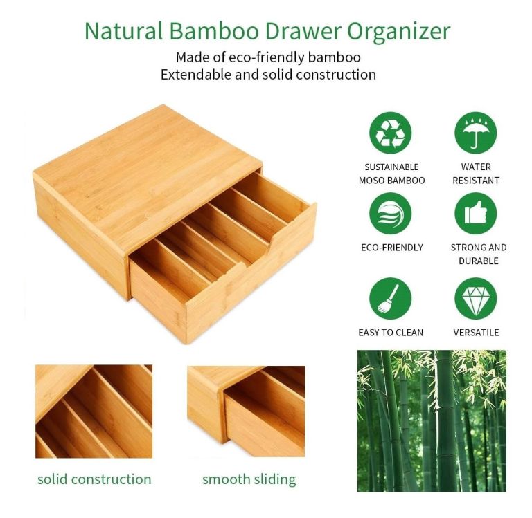 carla home bamboo k cup coffee pod holder storage organizer for kitchen, jewelry and cosmetic carla home bamboo k cup coffee pod holder storage organizer for kitchen, jewelry and cosmetic