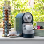 carla home coffee pods holder storage compatible with 40 nespresso pods