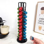 carla home coffee pods holder storage compatible with 40 nespresso pods