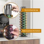 carla home coffee pods holder storage compatible with 40 nespresso pods